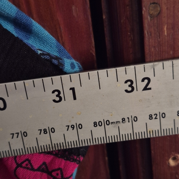 LA Cera Colorful Bohemian Button Down Top 4X Tunic Festival - Picture 4 of 14